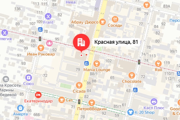 Карта Яндекса